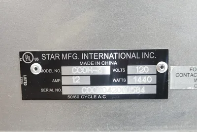 STAR HOLMAN ELECTRIC SINGLE DECK COUNTERTOP CONVECTION OVEN MODEL CCOH-3 (SCRATCH AND DENT)