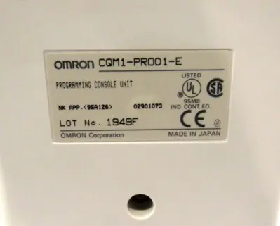 NEW OMRON CQM1-PRO01-E PROGRAMMING CONSOLE UNIT CQM1PRO01E