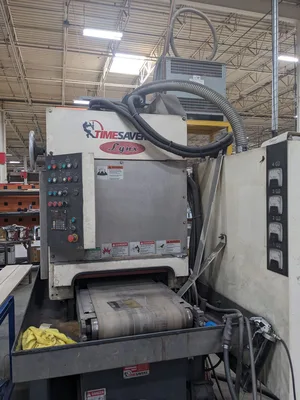 TIMESAVERS, ABRASIVE BELT  DEBURRING/ FINISHING MACHINE
