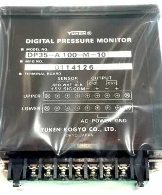 NEW YUKEN DP35-A 100-M-10 DIGITAL PRESSURE MONITOR DP35A100M10