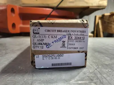 NEW 2007 CBI ELECTRIC QL-1-13-DM-KM-02