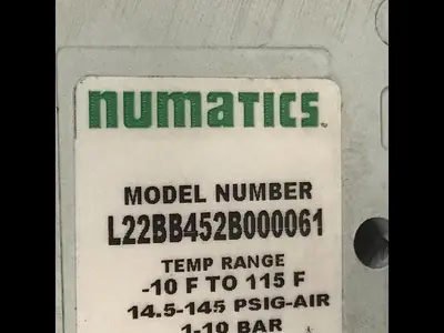 USED NUMATICS L22BB4526000061