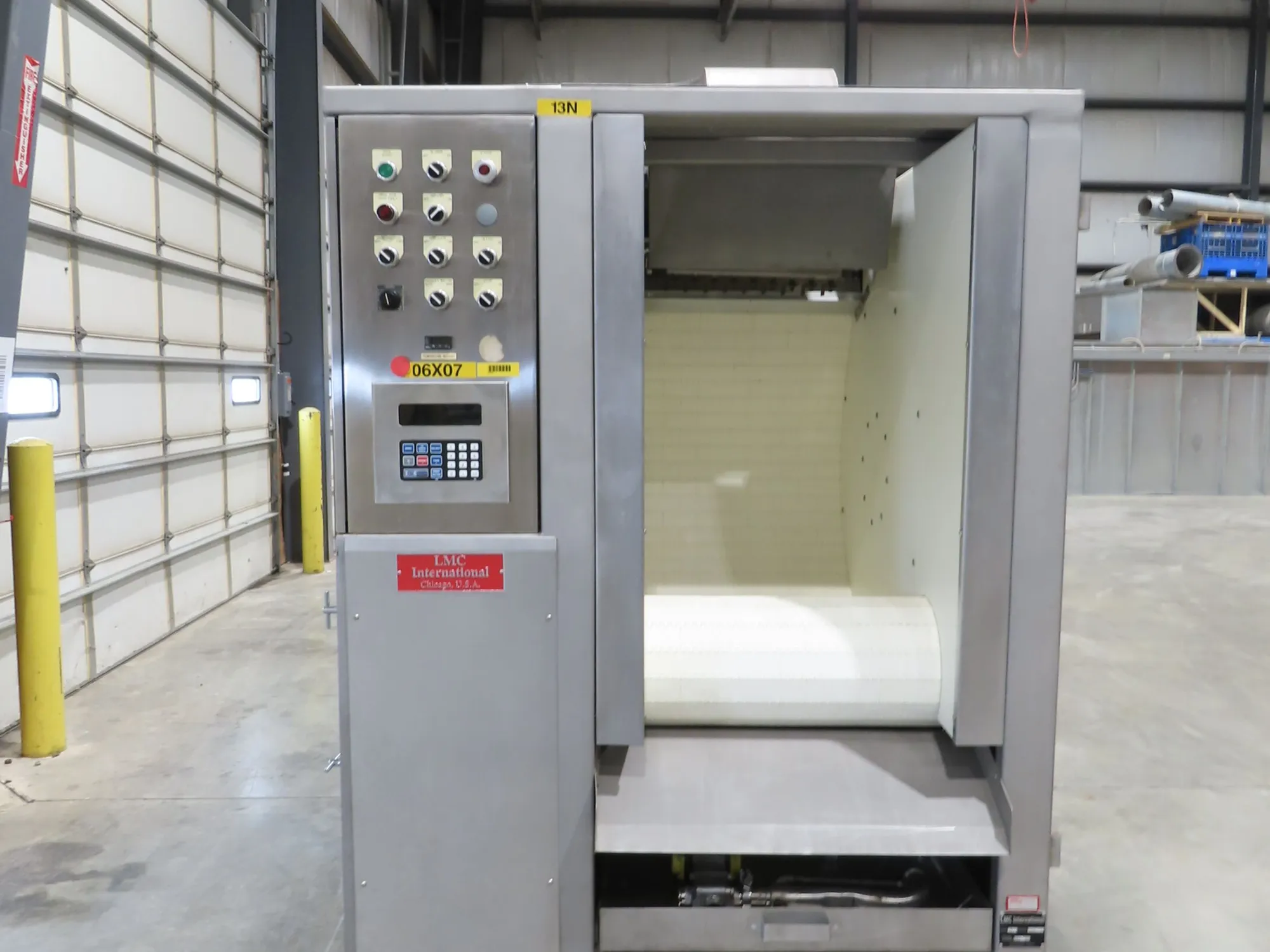 LMC BPC-24G 24" Enrober Food Grade Confectionery Coating Machine Weigh Scale