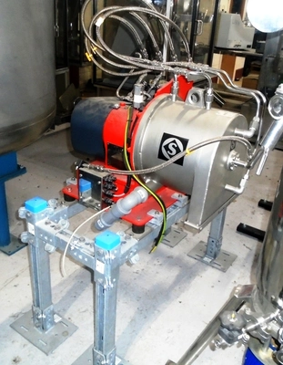 Siebtechnik Tema SBD-140 short bowl decanter, 316SS.