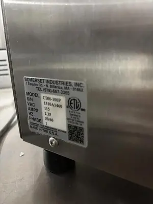 Used SOMERSET CDR 100 Sheeters British Columbia CA | Surrey Food Equipment #1259313