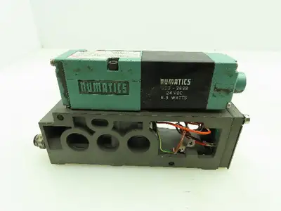 Numatics 082SA415M046P61 Single Acting Solenoid Valve 225-369 24 VDC 6.3W