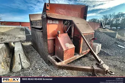 Used 1995 READ RD40B SCREENER Vibratory Screens Pennsylvania US | Proxy Equipment #1385037