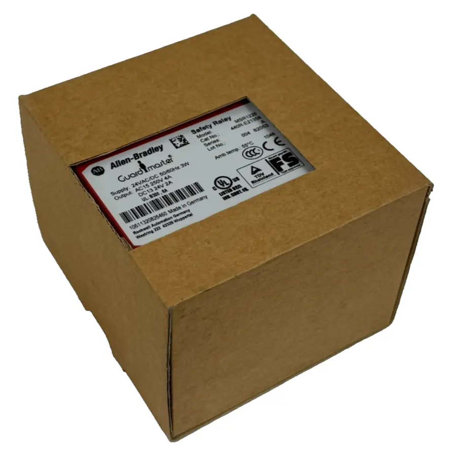 ALLEN BRADLEY 440R-E21358 MINOTAUR SAFETY RELAY SER. A MSR122E UNUSED SURPLUS