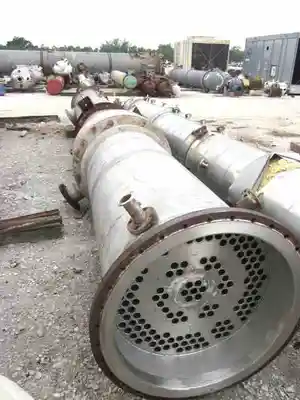 1248 sq ft tolan stainless steel shell & tube heat exchanger