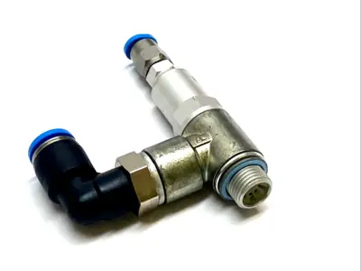 USED FESTO B PILOTED NON RETURN VALVE G1/8 530030 LOT OF 2