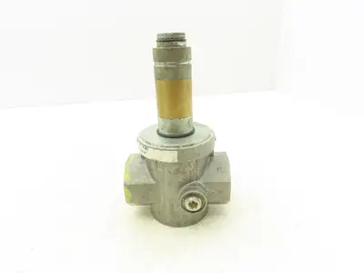 Krom Schroder VG25N02-ND92 Solenoid Valve 1" NPT Aluminum Body No Coil 2 Way