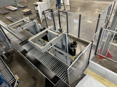 Homag CNC Angular Saw System w/ Automatic Loading & Unloading