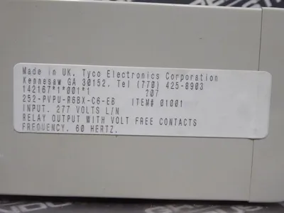Crompton Instruments 252-PVPU Protector Trip Relay Used