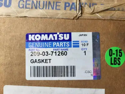 NEW KOMATSU 209-03-71260