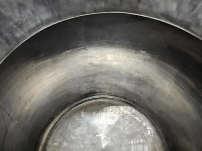 Used 275 Gallon Tank (Vessel), 316 Stainless Steel