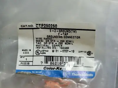 NEW THOMAS & BETTS CTP250250
