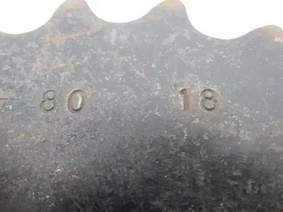 Martin 80-18 #80 Single Row Sprocket 1" Bore to Size 18 Tooth