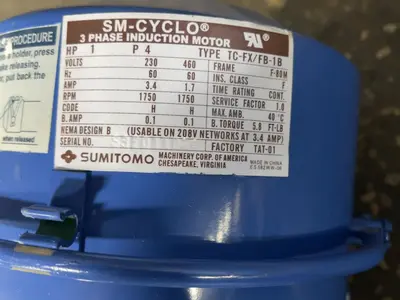 Used SUMITOMO TCFX/FB1B Motors (misc) Ohio US | HGR 24 #1056406