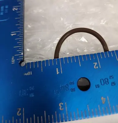 SILICON O RINGS 75 DUROMETER SIZE 221