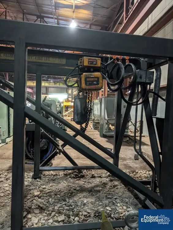 Used National Bulk Equipment NBE Super Sack Unloading Stand Bulk Bag Loaders Ohio US | Federal Equipment Company #131213