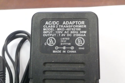 Used MKD-48752100 AC/DC ADAPTER