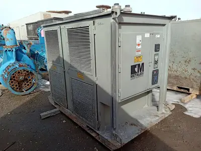 Underground Substation w/ 500 kVA Transformer, 4160V HV, 600Y/346V LV
