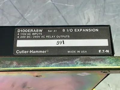 Used CUTLERHAMMER D100ERA8W PLC Expansion Units Ohio US | HGR 24 #1415389
