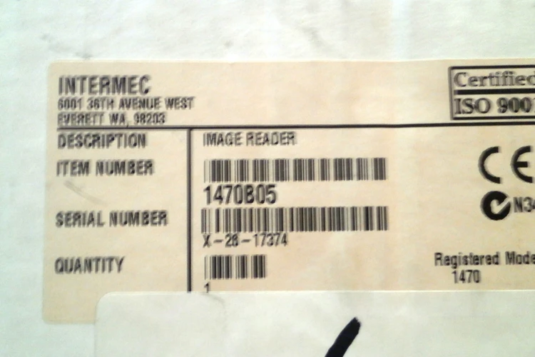Used Intermec 1470B05 Barcode Scanners Arizona US | ASSET CONVERSION SPECIALISTS, INC. #320815