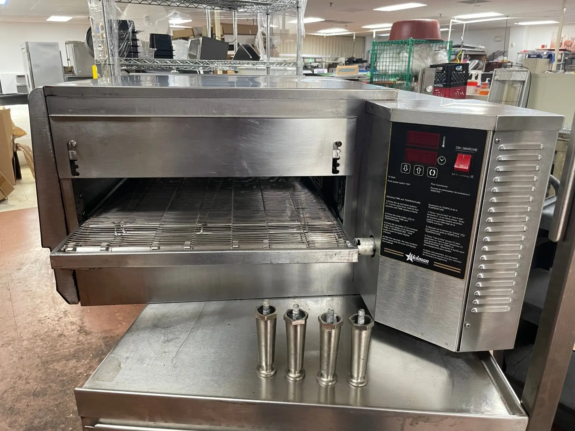 New | in-Stock Star Used Star UM1833A Ultra-Max Impingement Conveyor Electric Pizza Oven 208V Conveyor Ovens Illinois US | Falcon Restaurant Supply #1375648