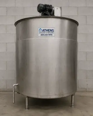 Used Groen 800 Gallon Kettle Stainless Steel Tanks Georgia US | Athens Packaging & Processing #914810