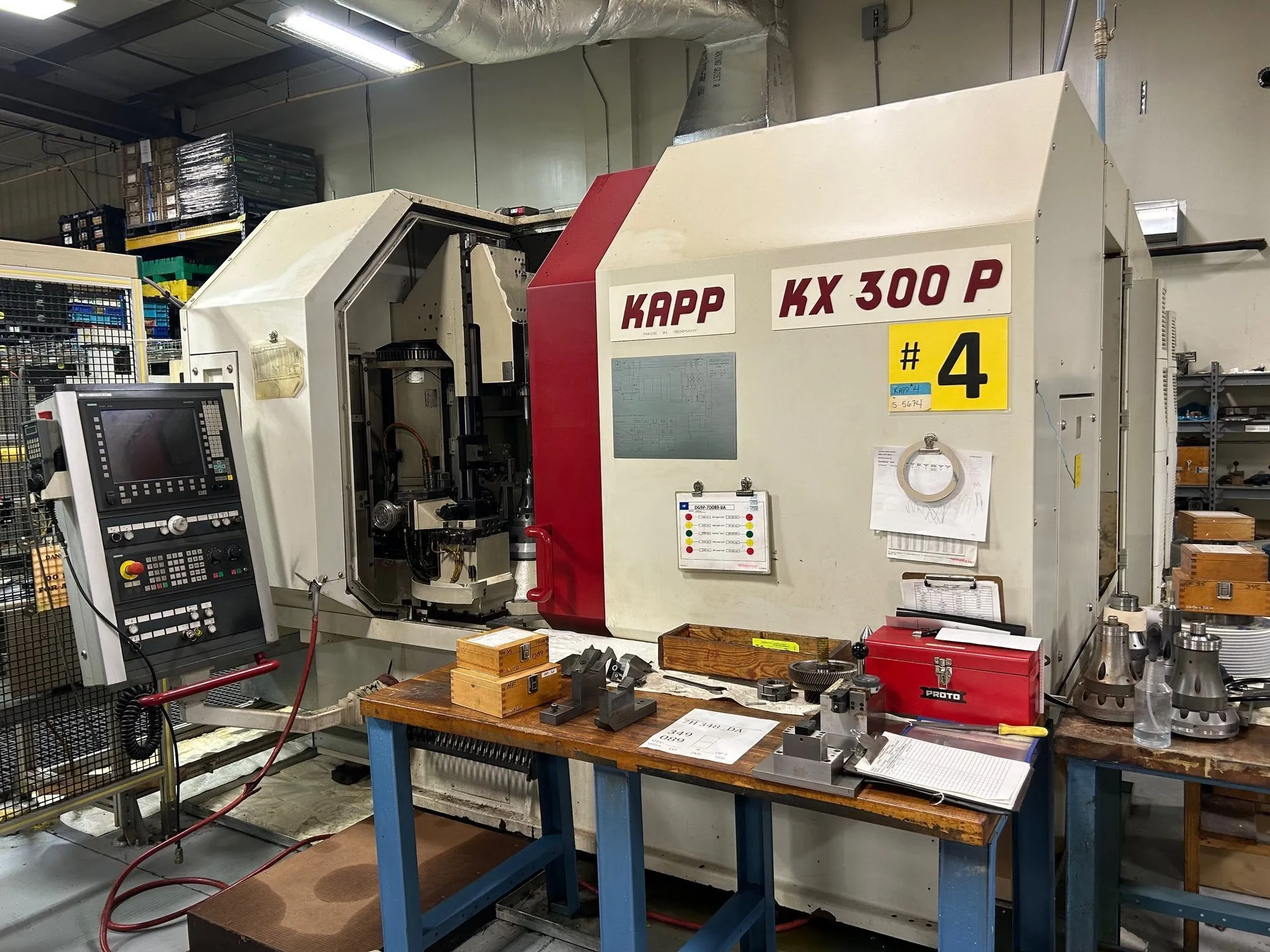Used 2010 KAPP KX 300 P Gear Grinders Michigan US | Gibbs Machinery Company, Inc. #1323516