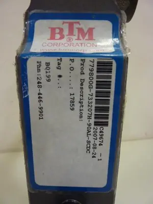 USED BTM CORP 779800G-733207H-90AL-SCDC