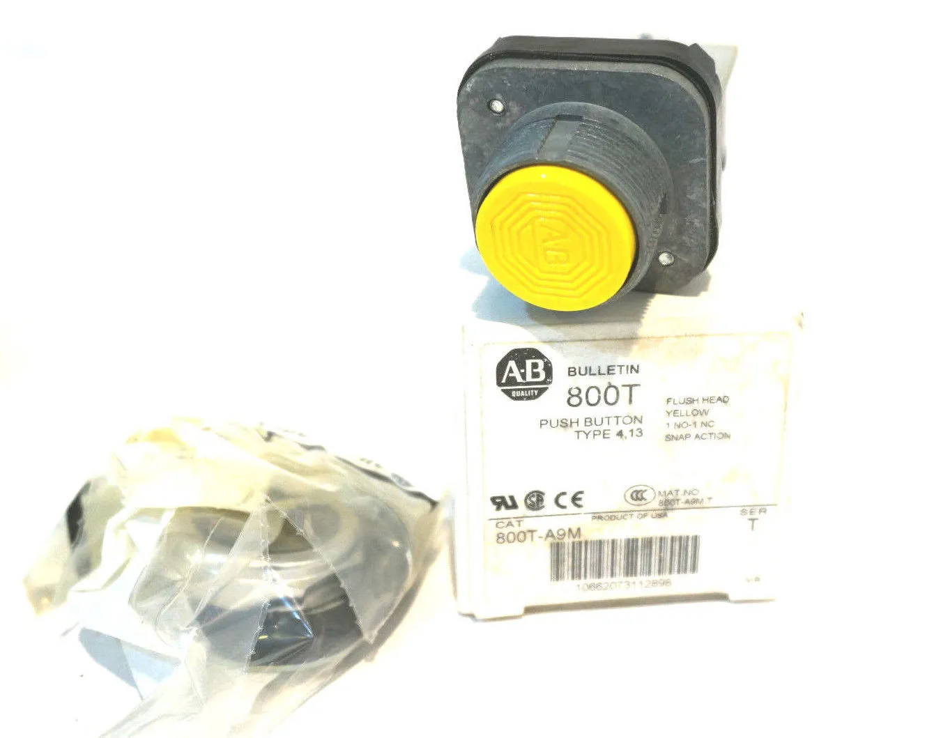 NEW ALLEN BRADLEY 800T-A9M PUSHBUTTON SER. T 800TA9M