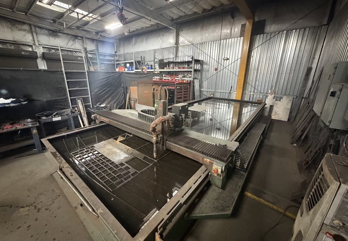 2013 CONTROLLED AUTOMATION CNC PLASMA CUTTING TABLE 10' X 27'