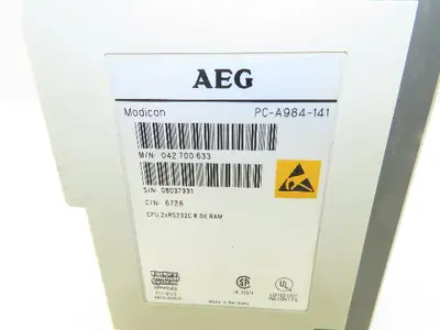 AEG PC-A948-141 CPU Module 8k RAM 2x RS232 24VDC 1A