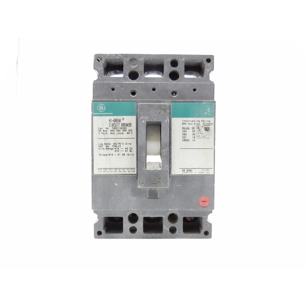 General Electric 3 Pole 60Amp Breaker