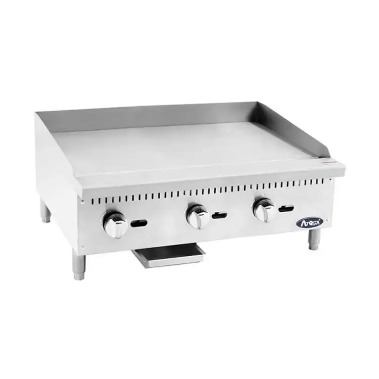 New | in-Stock Atosa New Atosa ATMG-36 HD 36" CookRite Manual Gas Griddle with Total 90,000 BTU Commercial Flat Top Griddles Illinois US | Falcon Restaurant Supply #1375240