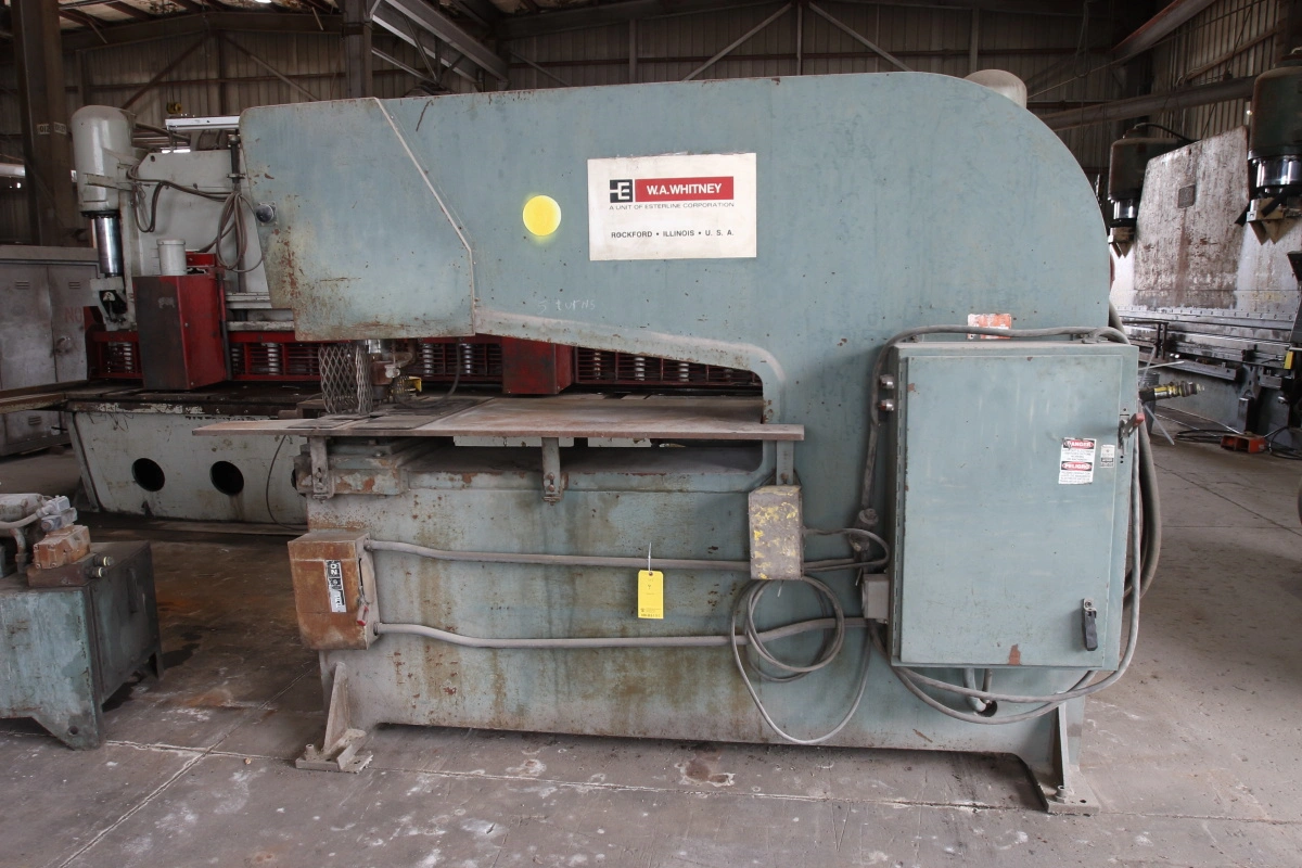 WA Whitney 653 Single End Punch (LOCATION: Schertz, TX)