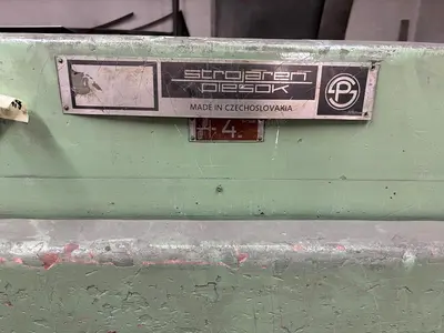Used 1970 PIESOK NTE-L 2000/4 Sheet Metal Shears CZ | Amaron s.r.o. #1331908