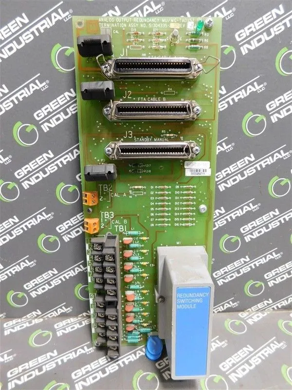 Honeywell 51304335-225 Analog Output Redundancy Termination Assy. Rev. J Used