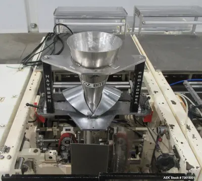 Used HAYSSEN ULTIMA 8-1 Net Weigh Filler Scale Vertical Form & Fill Illinois US | Aaron Equipment #760649