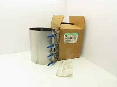 Smith Blair 26100111015000 Stainless Steel Pipe Repair Clamp 10" 4-Bolt 15" Wide