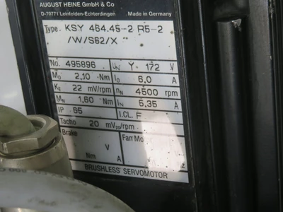 Used GEORGII KOBOLD _UNKNOWN_ Servo Motors Texas US | OCO Industrial #1703601