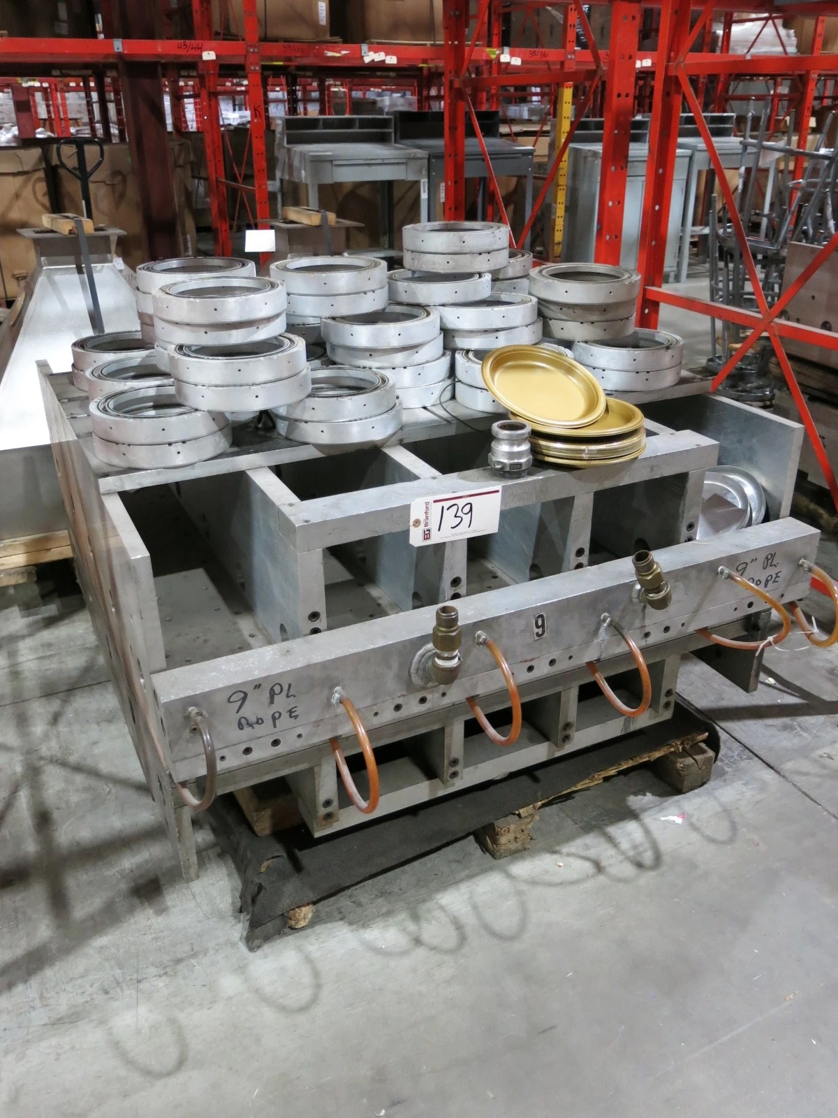 9" Plate Thermoforming Mold