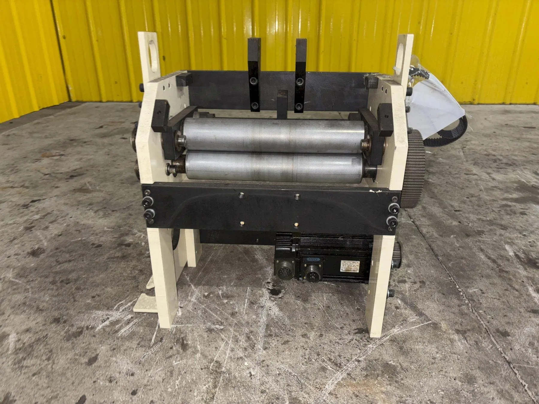 PRESS MOUNT SERVO FEED ROLLS & MOTOR: STOCK #23451