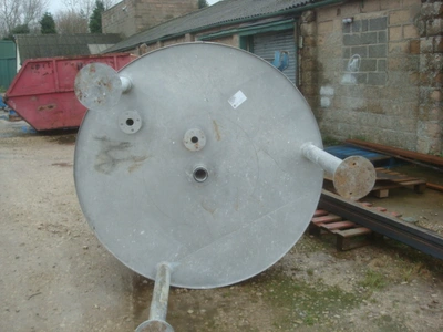 2500L S/S Open toped JKTD Mixing Tank