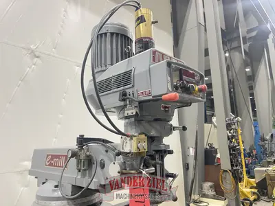 Used ACER ACER EVS-3VKH VERTICAL KNEE MILL, 10" X 50" TABLE Vertical Mills Michigan US | Vander Ziel Machinery Sales #1281275