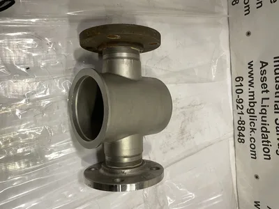 Eriez B-3 Stainless Steel Ferrous Trap/Magnetic Filter Separator -Missing Magnet