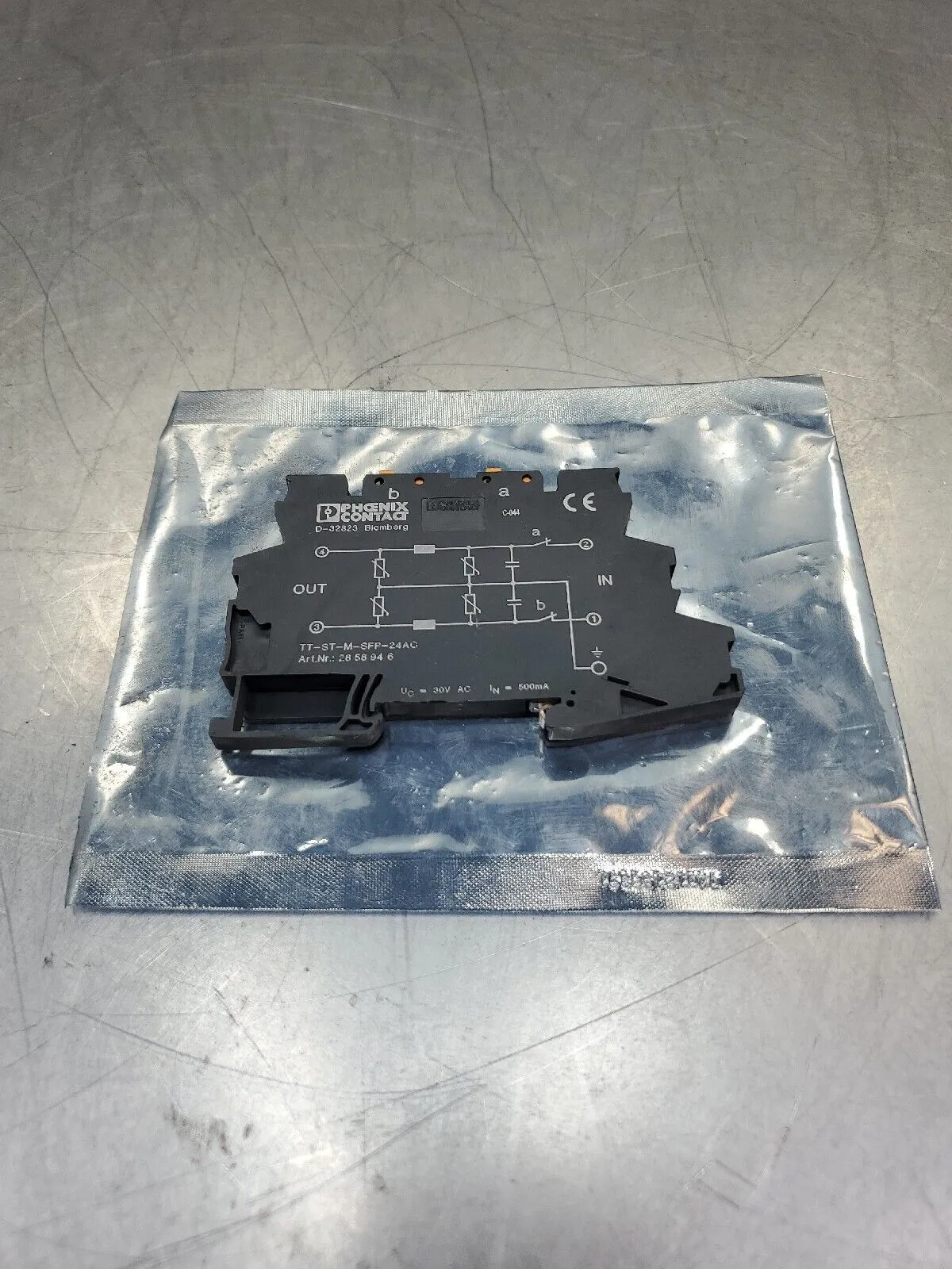 PHOENIX CONTACT TT-ST-M-SFP-24AC (Art.Nr.: 2858946) Terminal Module. 3D-20