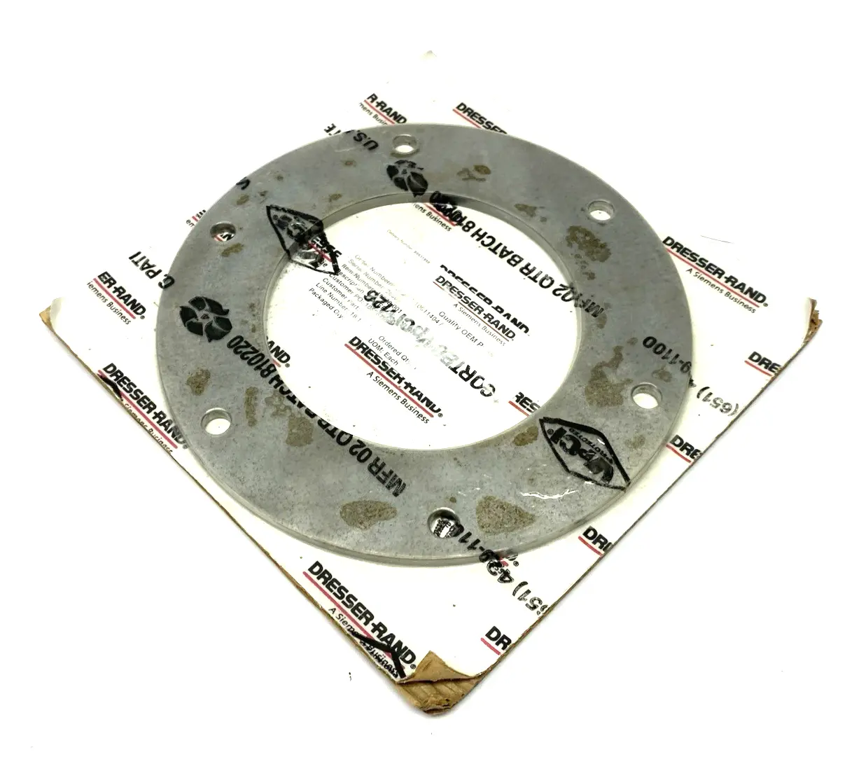 New | in-Stock Dresser-Rand Cover Flange Air Compressor Parts Michigan US | Maverick Industrial Sales #1489965